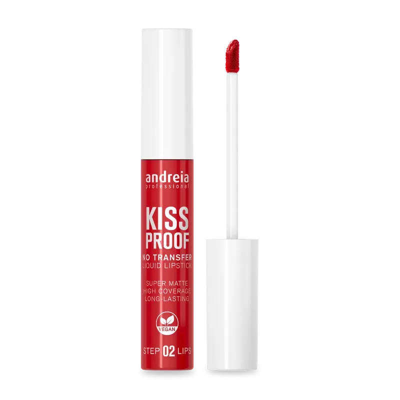 Rouge à lèvres ultra longue tenue - Andreia - Kiss proof 02 - 8ml