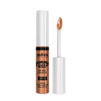 Huile à lèvre spf 30 - Andreia - Yummy kiss - 01 Bronze touch - 7ml