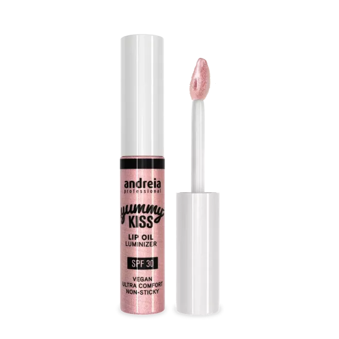 Huile à lèvre spf 30 - Andreia - Yummy kiss - 05 Magic pink - 7ml