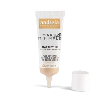 Fond de teint mat - Andreia - Mattify me - 01 - 25ml