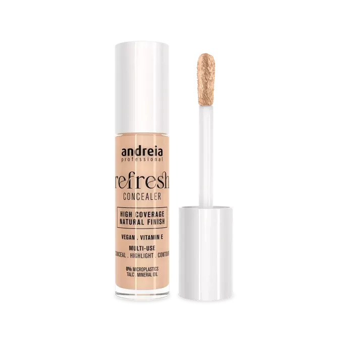 Anti-cerne haute couvrance - Andreia - Refresh Concealer - 03 Avoine - 5ml