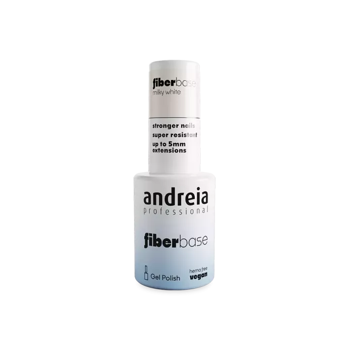 Fiber base sans hema vegan - Andreia - Milky white - 10.5ml