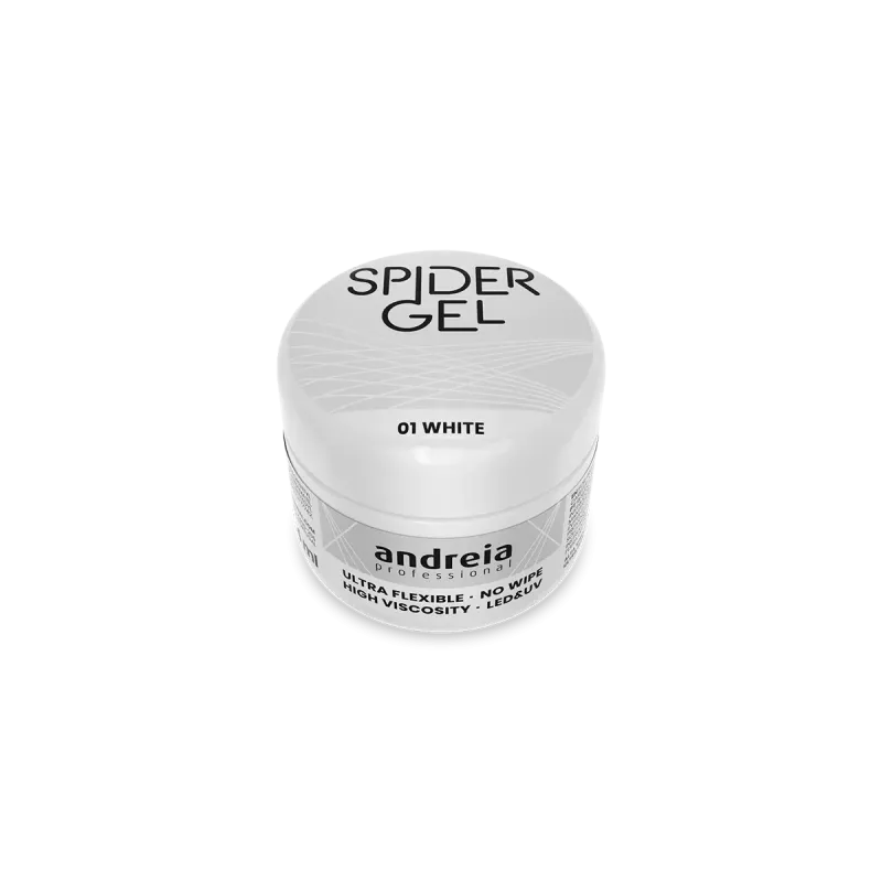 Spider Gel 01 - White - 4ml - Andreia