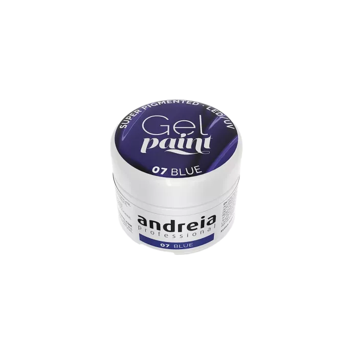 Gel paint ultra pigmenté - Andreia - 07 Bleu - 4ml