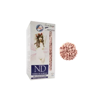 Cire recyclable pastilles en boite - Rose - Norma de Durville - 800gr