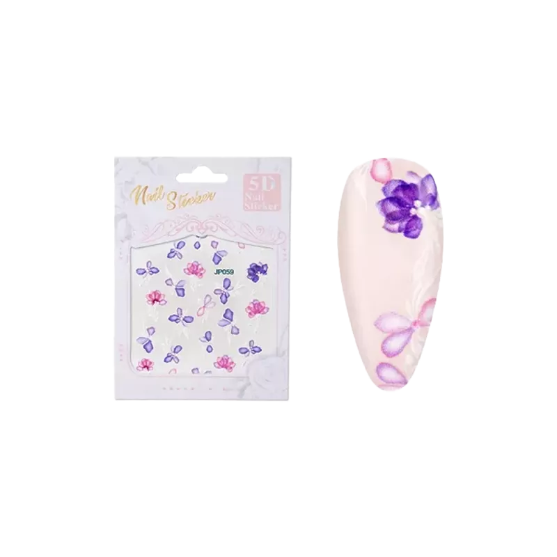 Stickers Nail art - Petale pastel - Courrège