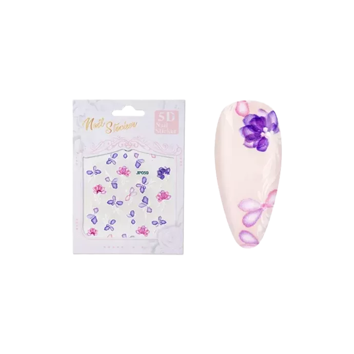 Stickers Nail art - Petale pastel - Courrège