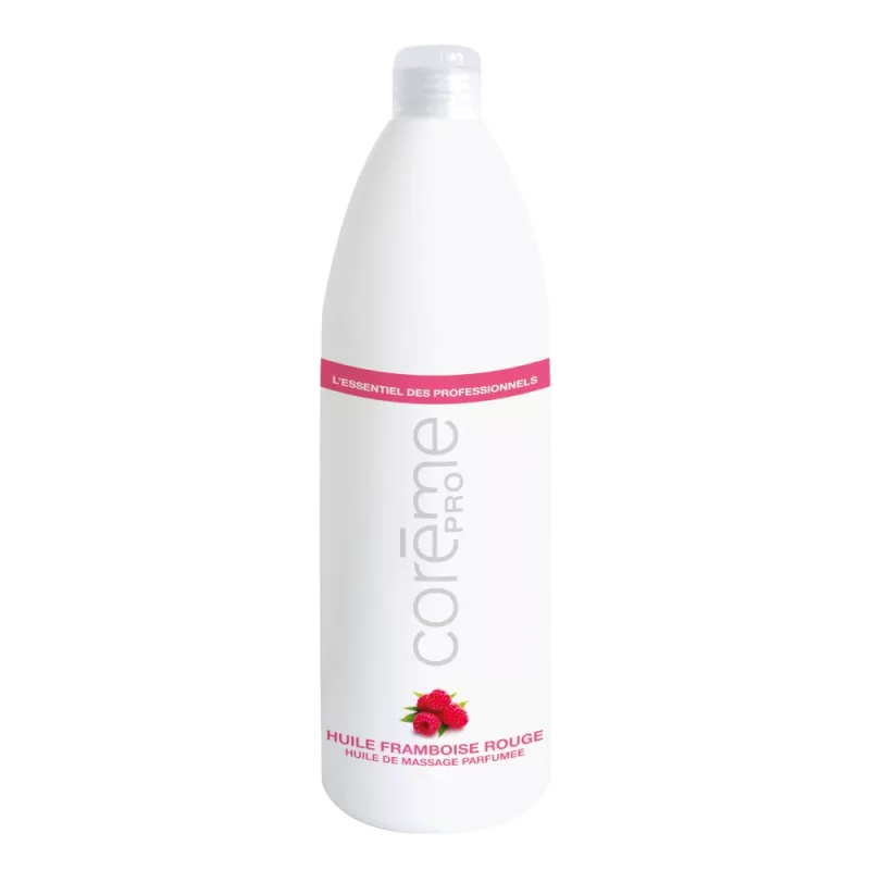 Huile de modelage - Coreme - Framboise - 1000ml