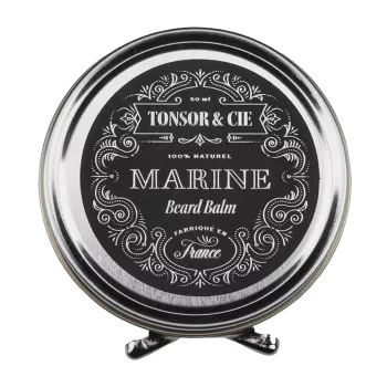 Baume barbe à base de beurre de karité - Tonsor &amp; Cie - Beard balm marine - 50ml