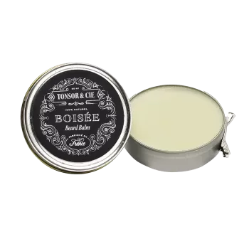 Baume barbe à base de beurre de karité - Tonsor &amp; Cie - Beard balm boisé - 50ml