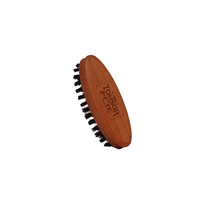 Brosse en bois 5 rangs marron - Tonsor &amp; Cie