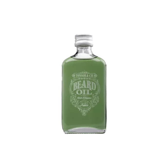Huile sèche pour barbe anti-frisottis - Tonsor &amp; Cie - Beard oil Ice - 50ml