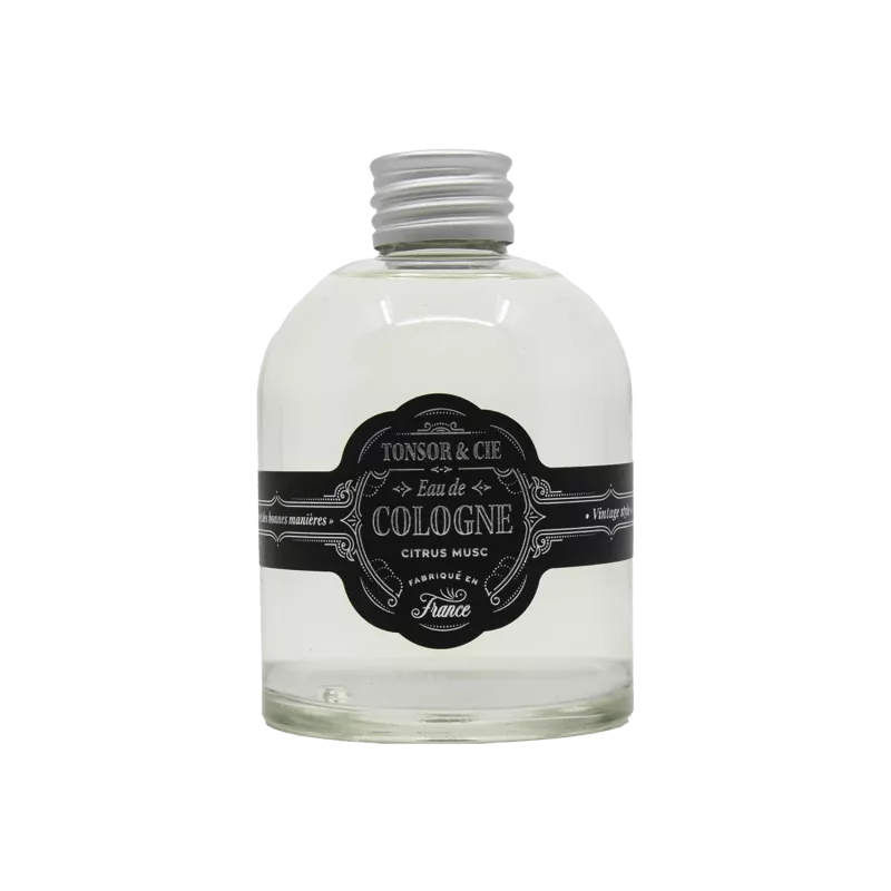 Eau de cologne menthe citrus - Tonsor & Cie - 250ml Eau de cologne menthe citrus - Tonsor & Cie - 250ml