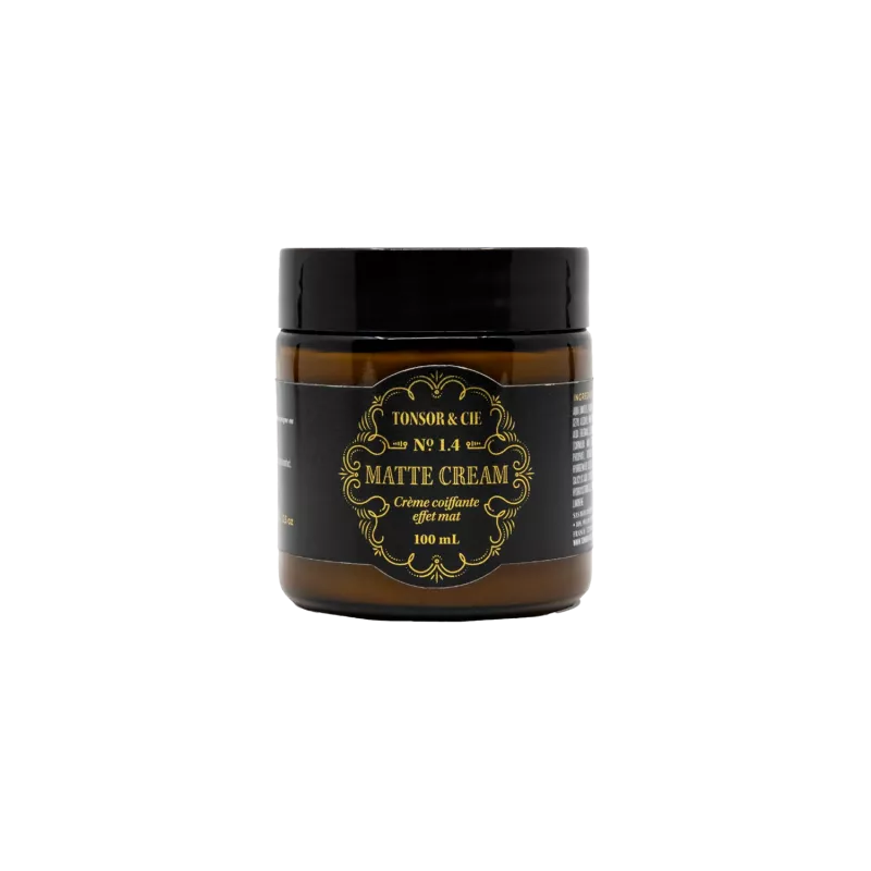 Crème coiffante matte - Tonsor &amp; Cie - Matte cream 100ml