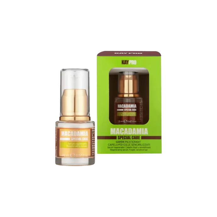 Sérum régénérant pour cheveux secs et fragile - KayPro - Macadamia - 20ml