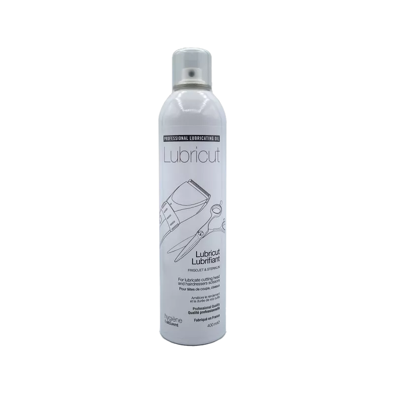 Lubrifiant pour ciseaux et tête de coupe - Lubricut - 400ml Lubrifiant pour ciseaux et tête de coupe - Lubricut - 400ml