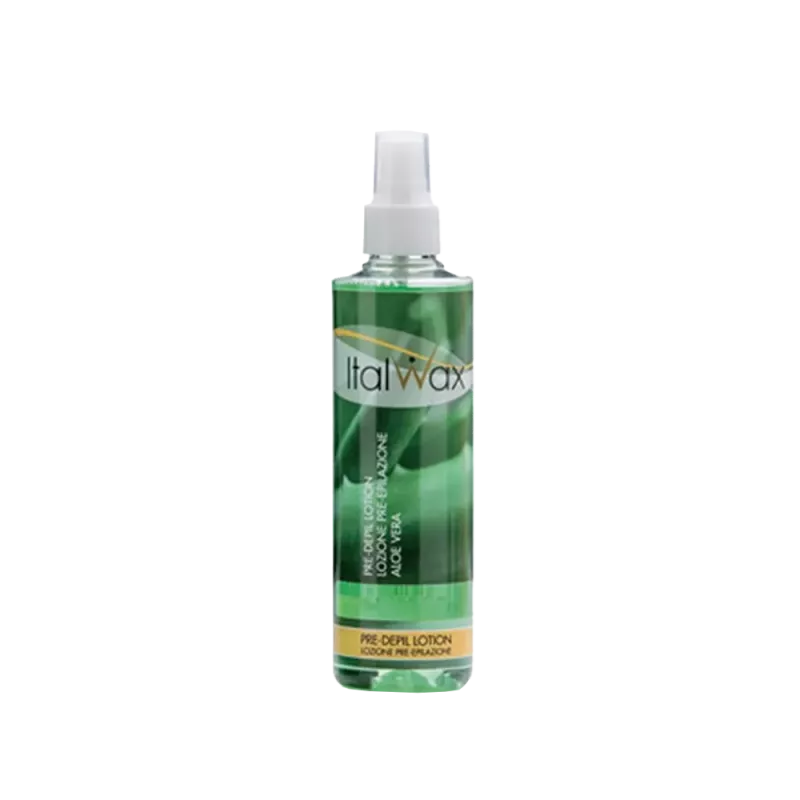 Lotion pré-épilation à l'Aloe vera - Italwax - 250ml Lotion pré-épilation à l'Aloe vera - Italwax - 250ml