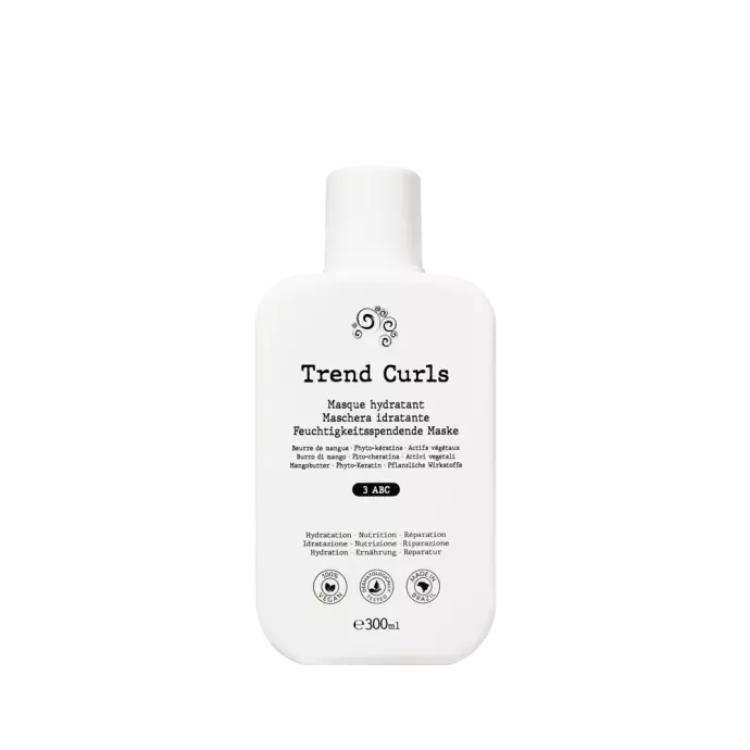 Masque hydratant - Cheveux bouclés frisés - Type 3ABC - Trend Curls - 300ml