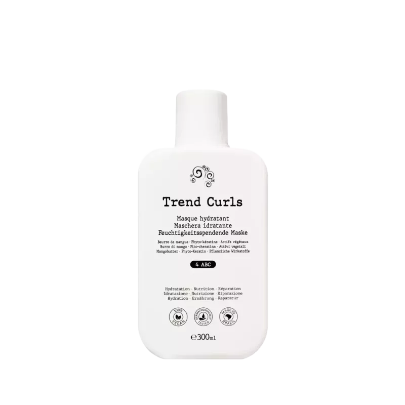 Masque hydratant - Cheveux Crépus - Type 4ABC - Trend Curls - 300ml