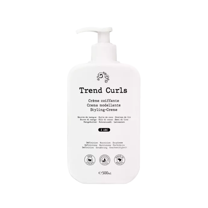 Crème coiffante - Cheveux Ondulés Type 2ABC - Trend Curls - 500ml