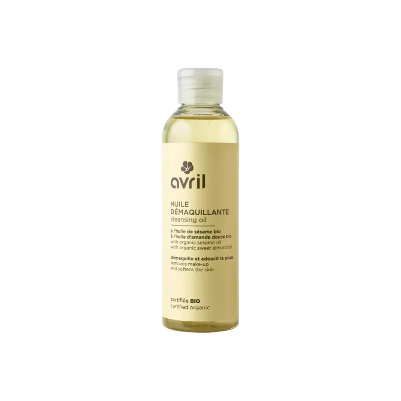 Huile démaquillante Certifié bio - Avril - 200ml