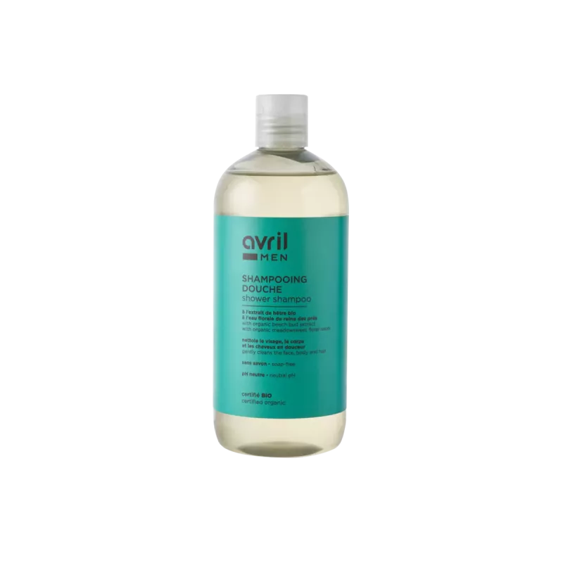 Shampoing douche homme certifié bio - Avril - 500ml