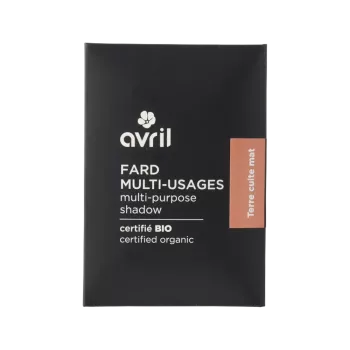 Fard multi-usage certifié bio - Avril - Terre cuite mat - 5gr