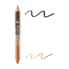 Crayon duo liner certifié bio - Avril - Expresso/cuivré irisé - 2gr