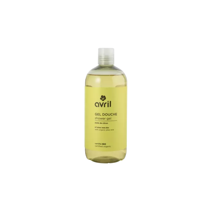 Gel douche certifie Bio - Avril - Zeste de Citron - 500 ml