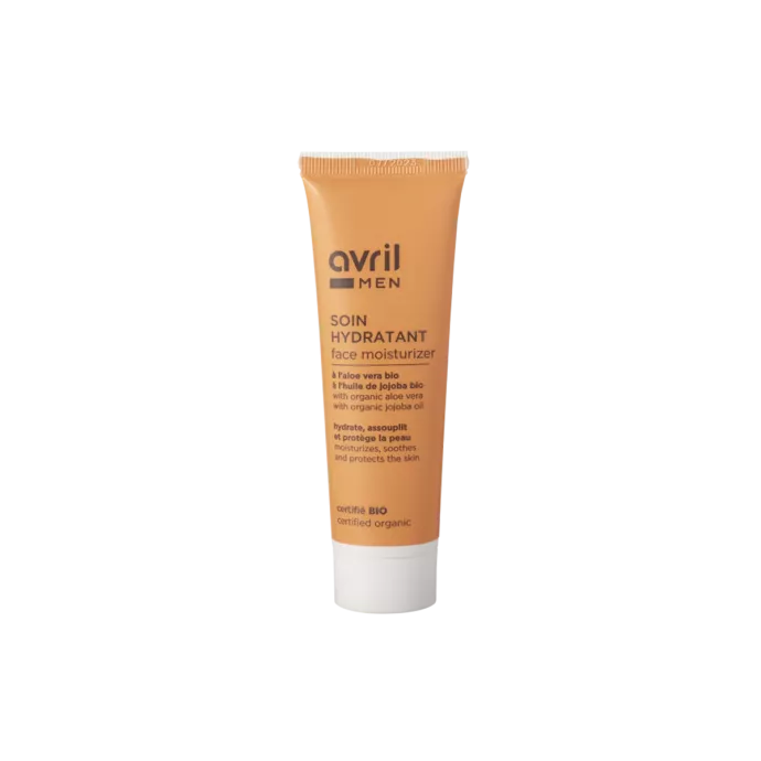 Crème hydratante pour homme certifiée bio - Avril - 50ml