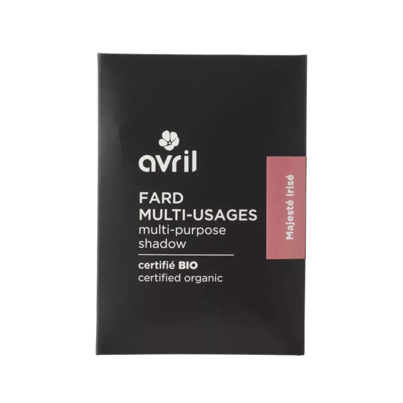 Recharge fard multi-usage certifié Bio - Avril - Majesté Irisé - 5gr