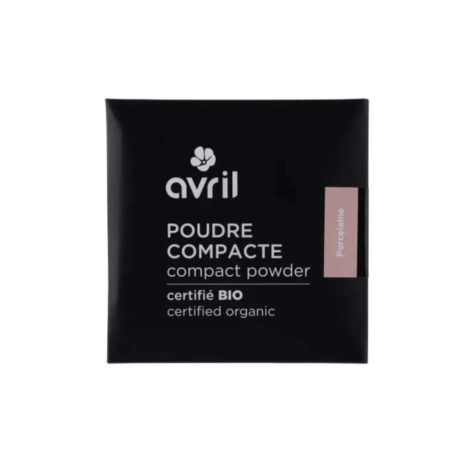 Recharge poudre compacte certifiée bio - Avril - Porcelaine - 11gr