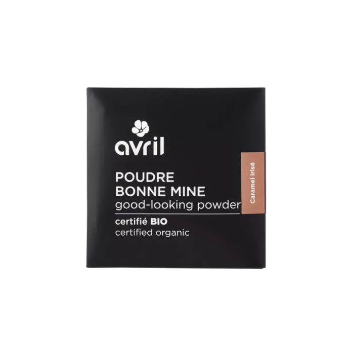 Recharge poudre compacte certifiée bio - Avril - Caramel Irisé - 11gr