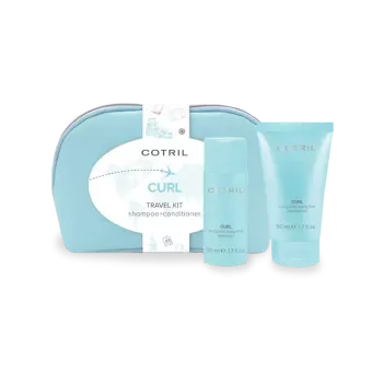 Pochette découverte shampoing masque cheveux bouclès - Cotril - Curl - 50ml x2