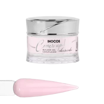 Gel de construction viscosité medium - Inocos - Cover up - Cheesecake - 30gr