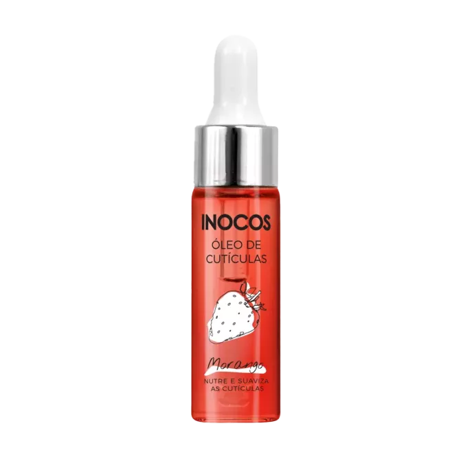 Huile à cuticule nourrissante - Inocos - Fraise - 15ml