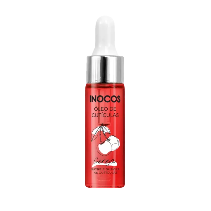 Huile à cuticule nourrissante - Inocos - Cerise - 15ml