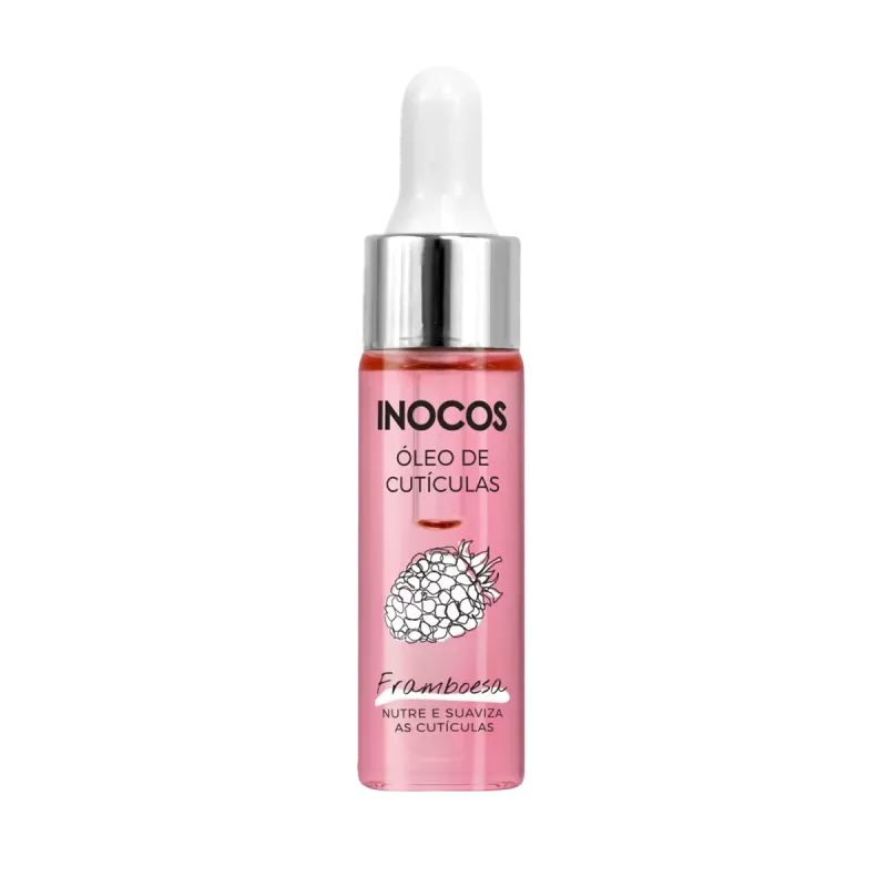 Huile à cuticule nourrissante - Inocos - Framboise - 15ml