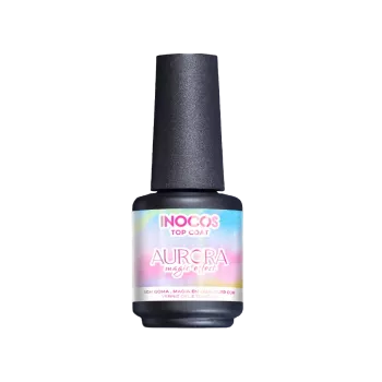 Top coat effet sirène - Inocos - Top coat aurora - 15 ml