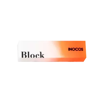 Bloc polissoir orange - Inocos - Block