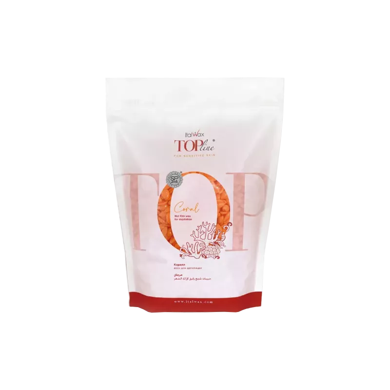 Sachet de cire pelable Coral - Italwax - Coral Top Line - 750gr