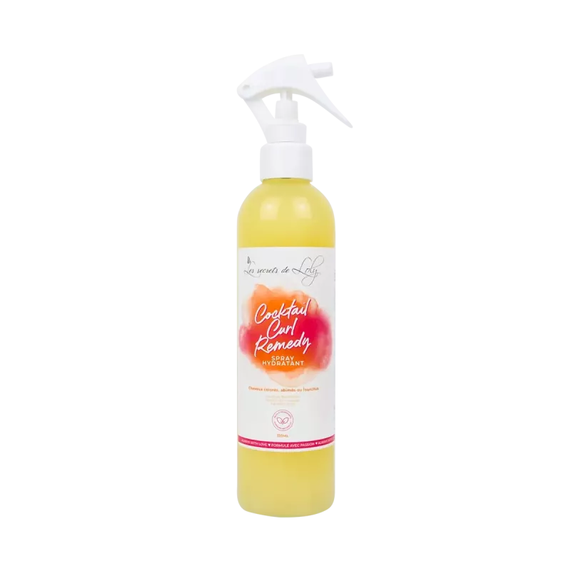 Spray hydratant cheveux abîmés - Les secrets de loly - Curl Remedy - 310ml