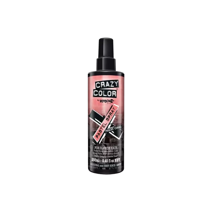 Spray re-colorant - Crazy color - Pastel spray - Peachy coral - 250ml