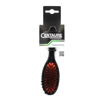 Brosse noire pneumatique 7 rangs sanglier petit modèle - Centaure