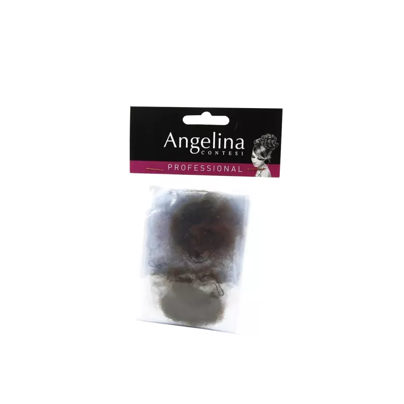 Filet à chignon châtain lot de 12 - Angelina