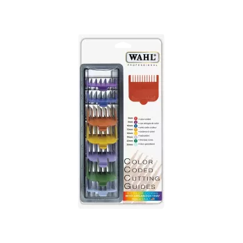 Kit de 8 contres peignes - Wahl - Color coded cutting guides