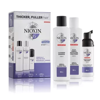 Kit anti-chute pour cheveux traités chimiquement très fins - Wella - Nioxin 6