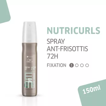 Spray anti-frisottis pour cheveux frisés - Wella - Fresh up - 150ml