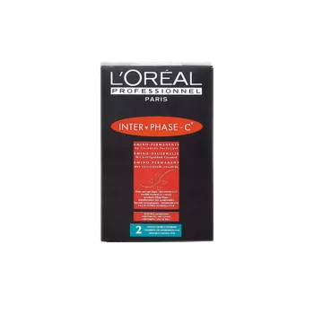 Kit permanente cheveux colorés et sensibilisés - L'Oréal Interphase-C