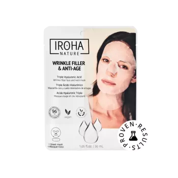 Masque Tissu Visage Acide Hyaluronique anti age - Irhoa - Andreia